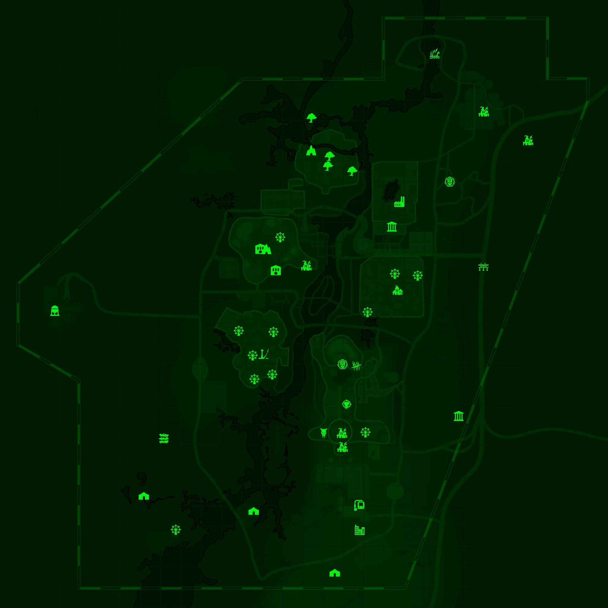 Fallout 3 Help - All map locations 