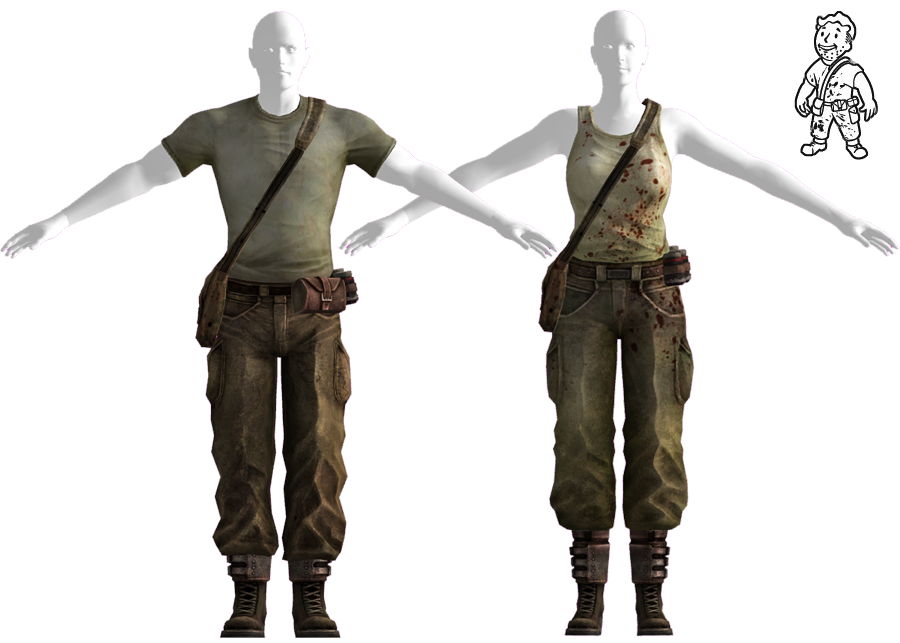 fallout new vegas merc grunt outfit fallout new vegas merc grunt outfit