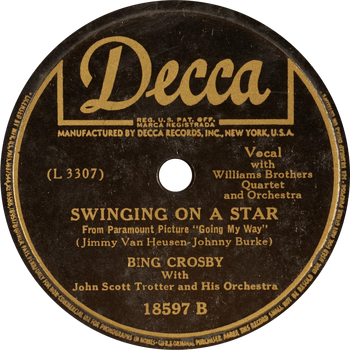 Bing Crosby with John Scott Trotter and His Orchestra - Swinging On A Star