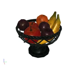 Plastic fruit bowl FO76