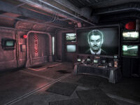 Securitron vault used exclusively by Mr. House for storage of his securitron army, located under The Fort