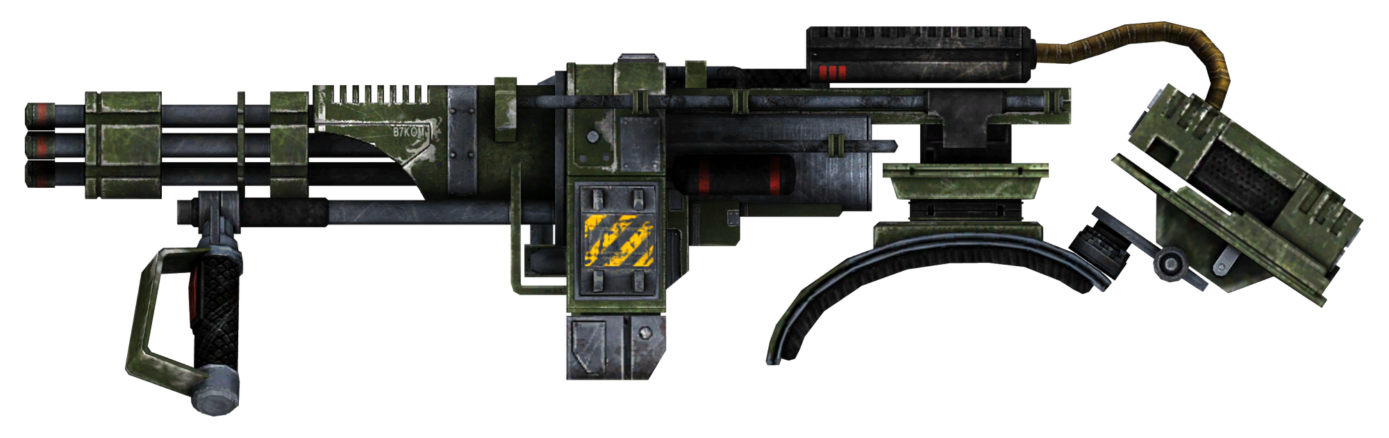 Shoulder Mounted Machine Gun Fallout Wiki Fandom