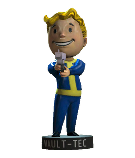 Small guns bobblehead
