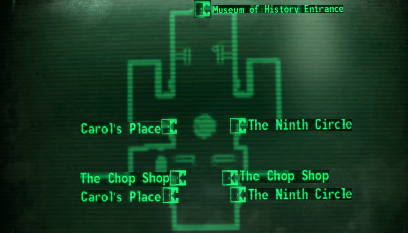 where is underworld in fallout 3