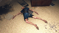 Alfie after being killed