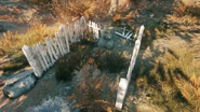 FO76 Bailey family cabin (grave of Nancy).jpg (2,17 МБ) Могила Ненсі