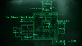 Citadel lab map
