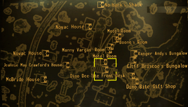 Dino Dee-lite Motel map