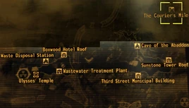 The Courier's Mile map