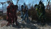 FO4 Chameleon Deathclaw Line-up