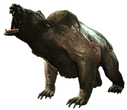 Yao guai en Fallout 4 y Fallout 76