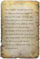 Traitor's note Operator