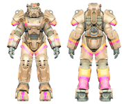 FO4CC T-60 power armor Slocum's Joe tan