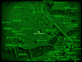 FO4 Кратер в Кембридже (карта мира)