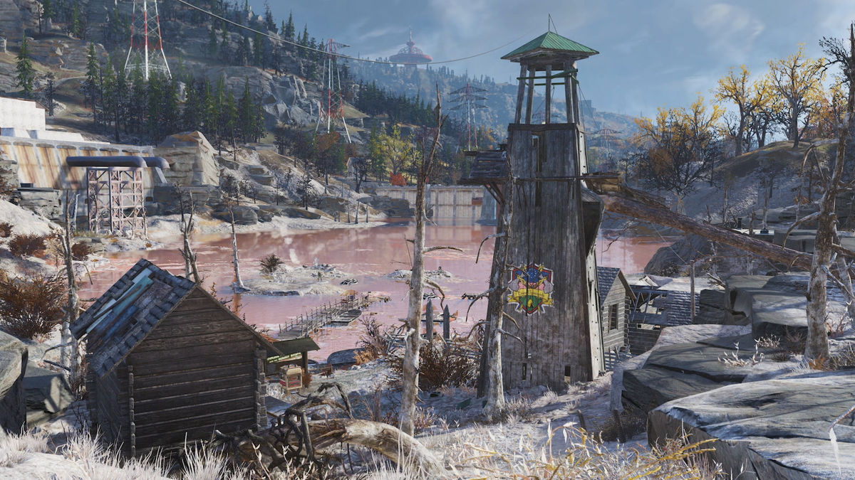 Fallout 76 Camp лагерь