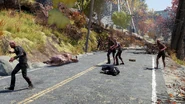 Fo76 Merchant killed by Scorched.png (4.26 MB) Scorched surrounding the site of a dead Responders merchant