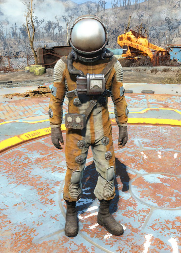 Reporter Unrelenting medalist Hazmat suit (Fallout 4) | Fallout Wiki | Fandom