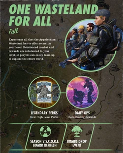 FO76 Updated 2020 Roadmap - One Wasteland