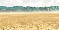 Wasteland background in Fallout (also used in Fallout 2)