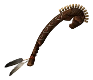 Follows-Chalk's war club