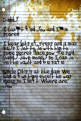 Freddy's hasty note WE