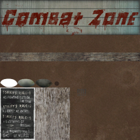Combat Zone sign