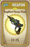 FoS Amplified Plasma Pistol Card
