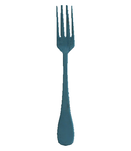 broken plastic fork