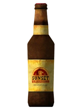 Sunset bottle