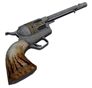 Hi res image of the .357 Magnum revolver with the heavy duty (HD) cylinder and long barrel modifications