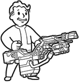 K9000 Cyberdog Gun Fallout Wiki Fandom - Fallout New Vegas K9000 Png,Fallout  New Vegas Icon - free transparent png images 