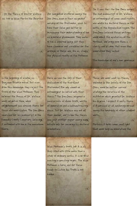 FO76NM Note On the Thesis of Wallace