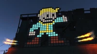 Fallout4 E3 Workshop.png (1.48 MB) Vault Boy pixel art created in a settlement