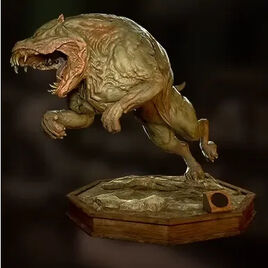 Taxidermy mutant hound FO76