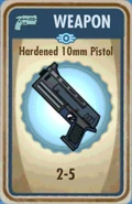 Hardened 10mm pistol card