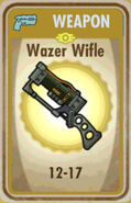 FoS Wazer Wifle Card
