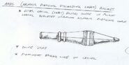 Sabot rocket concept art