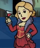 Irma's dialogue icon in Fallout Shelter Online