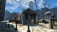 Station entrance in Boston Common