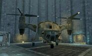 Enclave XVB02 Vertibird in Remnants bunker.