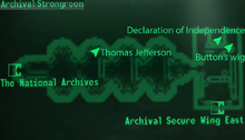 Fo3 National Archives Strongroom map