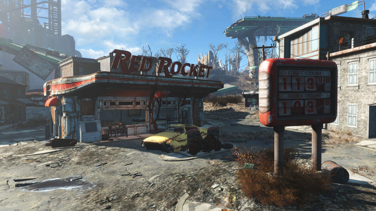 All red rockets in fallout 4 фото 24
