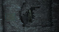 The Cask of Amontillado reference in the Castle tunnels