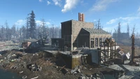 Exterior in clear weather