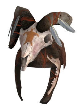 Fiend warrior helmet