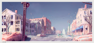Art of Fo4 Concord panorama