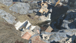 FO4 old gullet sinkhole ext