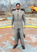 Clean grey suit worn by a male