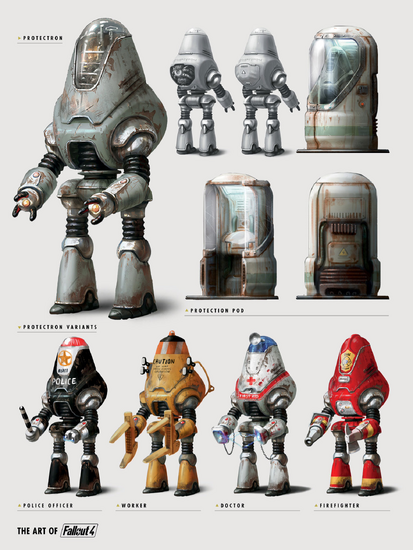 Fo4 protectron models and pods