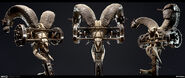 Staff (2H weapon) w/ heavy mod